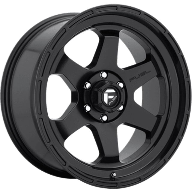 Fuel Fuel D664 Shok Matte Black Wheel 6x135 20mm