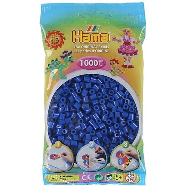 Hama Midi Perler 1000 stk Blå