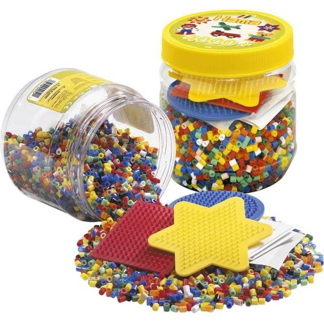 Hama Beads MIdiPerler, Midi Beads, Gul bøtte, 4.000 stk