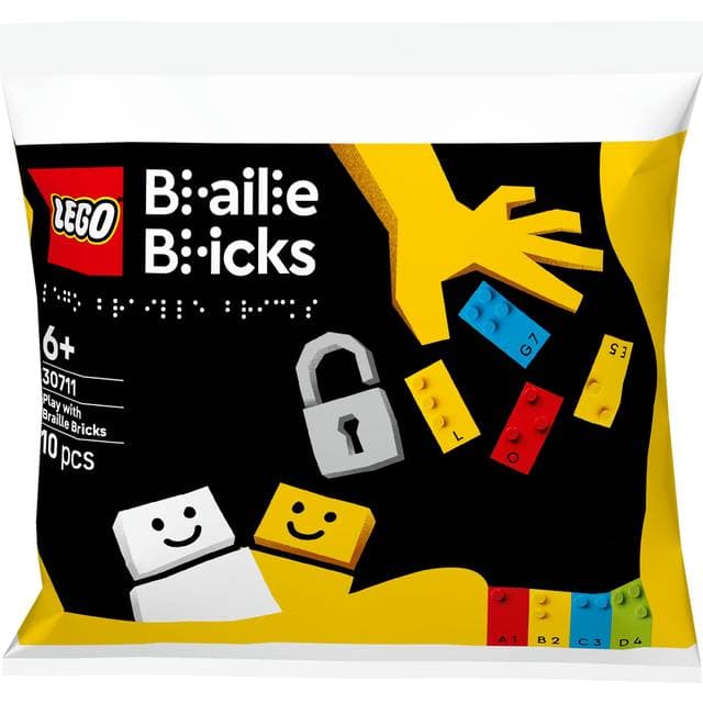 LEGO Recruitment Bags 30711 Leg Med Brailleklodser