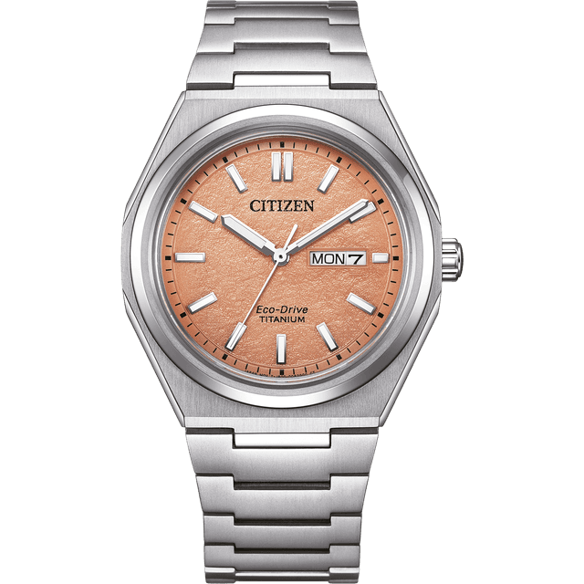 Citizen Super Titanium AW0130-85ZE Eco Drive Brun Titanium Ø40 mm