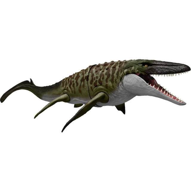 Mattel Jurassic World Rebirth Bite & Blast Mosasaurus