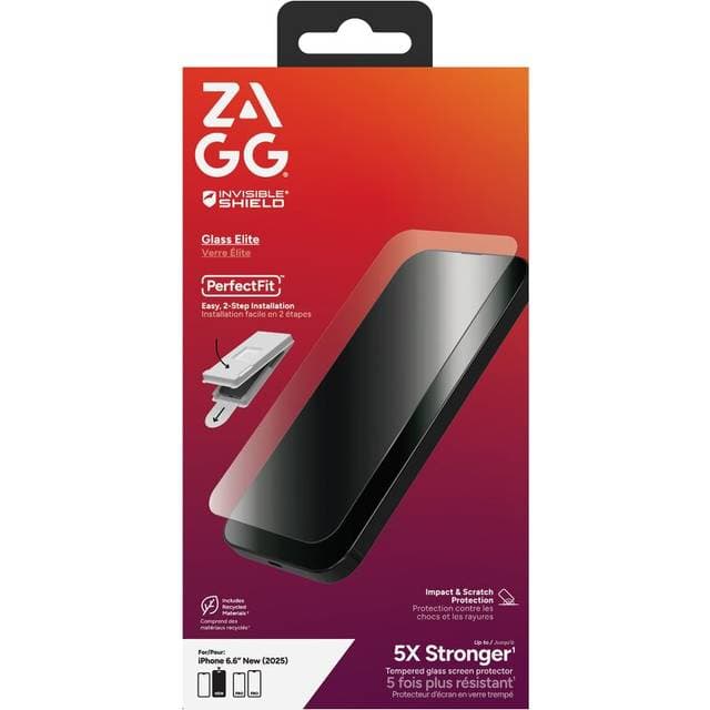 Zagg Is Glass Elite Capitol Plastic Try Skærmbeskytter