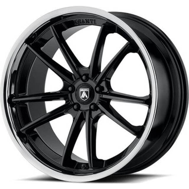 SIGMA ABL-23 Gloss Black Chrome Lip 24X9 5X114.3