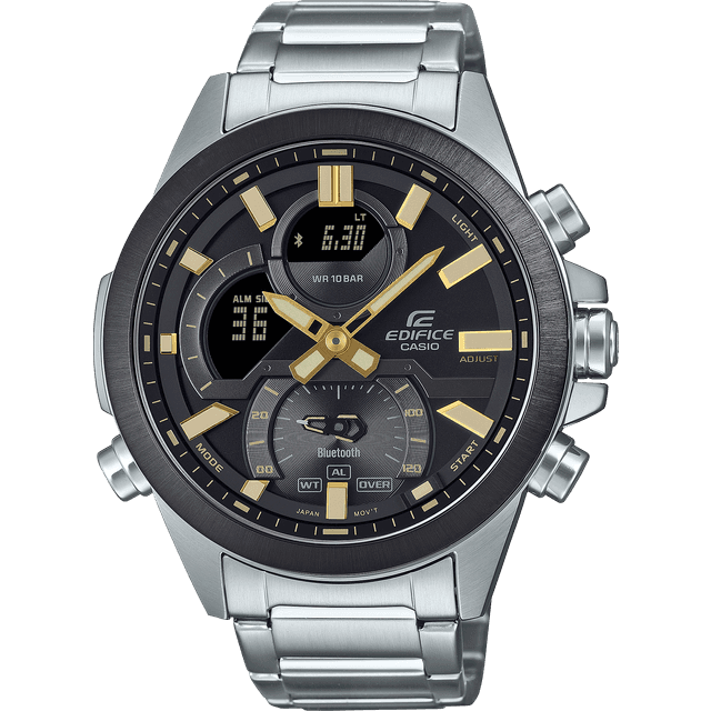 Casio ECB-30DB-1A9EF 49 mm Digitalt Quartz Mineralglas
