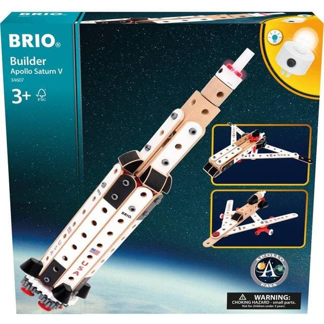 BRIO Builder Apollo Saturn V Byggesæt 91 Dele