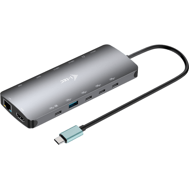 I-TEC Metal C31NANOTRIPLEDOCKPD USB 3.2 Gen 1 140 W