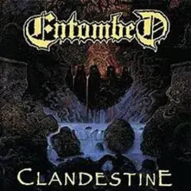 Entombed LP Clandestine Unisex Standard (Vinyl)