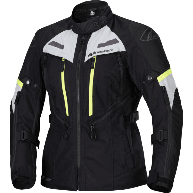 Alpinestars MC-Jakke Stella Bogota Pro Drystar - Sort/Isgrå Dame