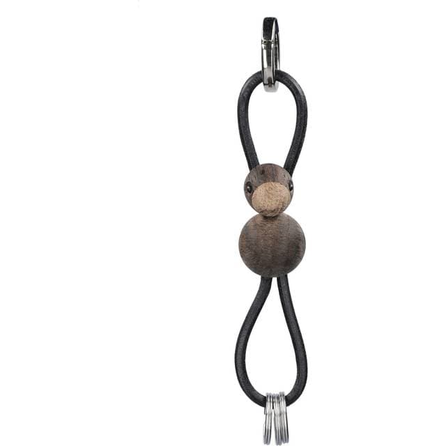 Kay Bojesen Fugl Sølvtonet Nøglering - Fugl Sølvtonet Metal