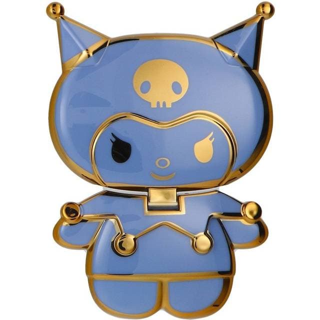 4kom Stativ Til Dukkens Telefon Klistermærke Blå