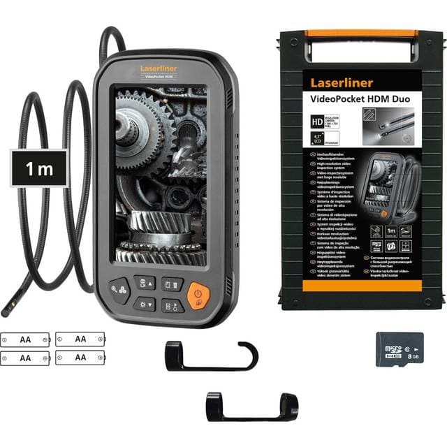 Laserliner VideoPocket HDM Duo Endoskop Probe 480 x 272