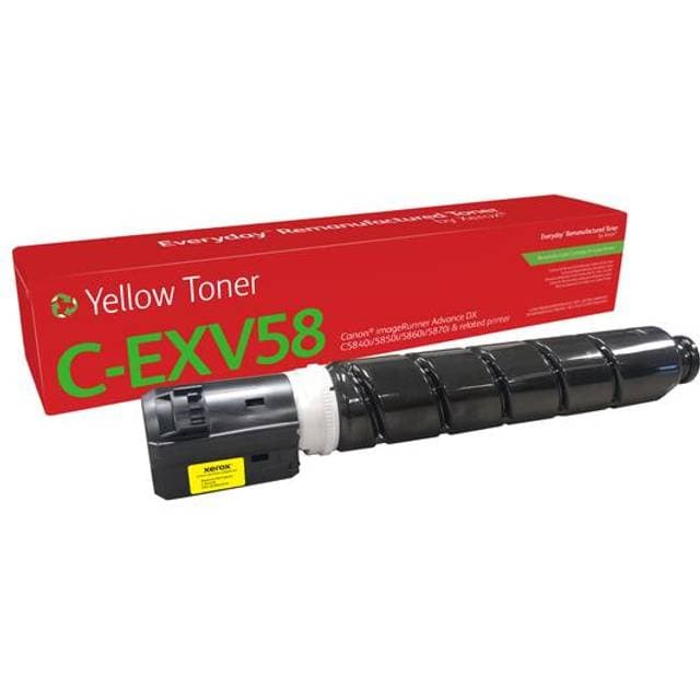 Xerox Toner Replacement C-EXV58 - Yellow
