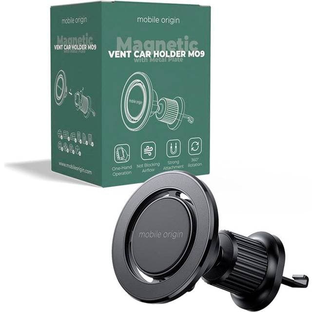 Mobile Origin Magnetic Vent Car Holder MO9 with Metal Plate