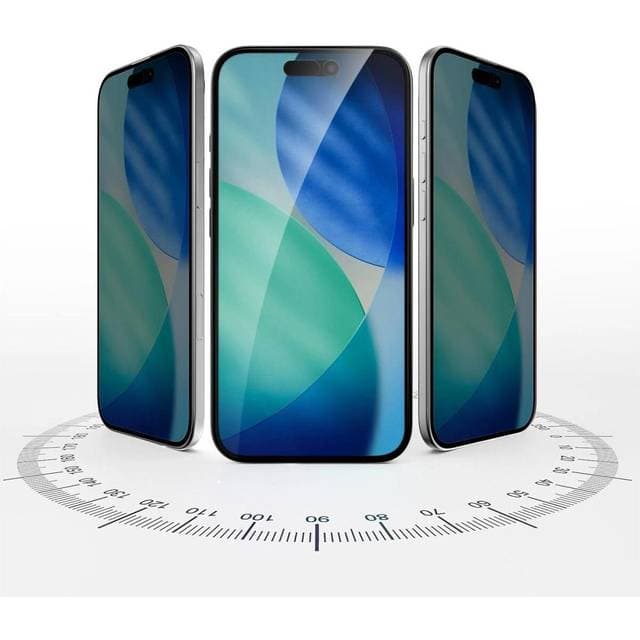 4smarts iPhone Air Second Glass Skærmbeskyttelse Privacy Funktion