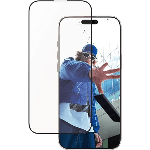 PanzerGlass Skærmbeskyttelse Aluminum Ramme iPhone ''24 6.9 Pro Ultra-Wide Fit