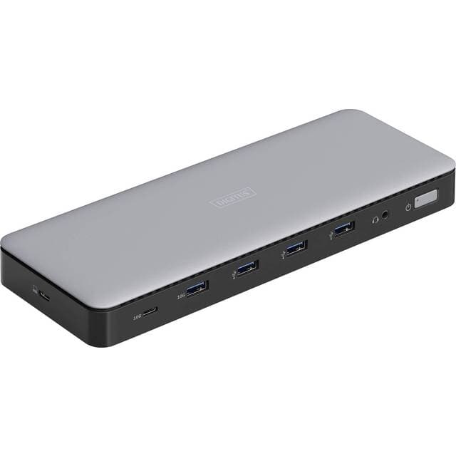 Digitus USB-C Dockingstation 2 x DP 3 x HDMI 1GbE