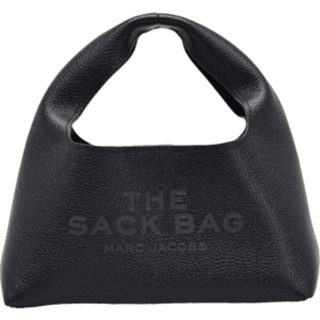 Marc Jacobs The Mini Snack Uld Håndtaske - Tonal Black
