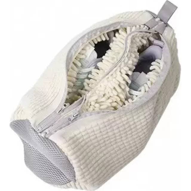 INF Doppel Waschmaschinen Schuhwaschbeutel - Beige