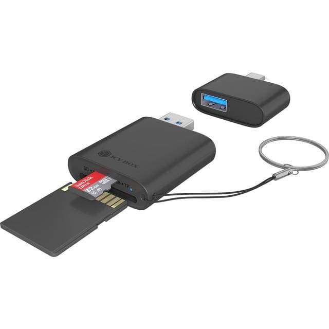 ICY BOX IB-CR204-CU3 2-in-1 USB 3.2 Gen 1 Card Reader