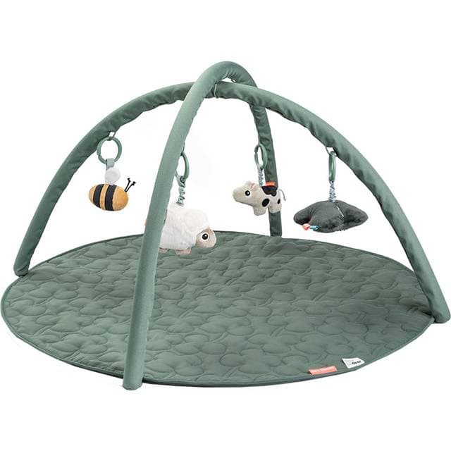 Done by Deer Tiny Farm Aktivitets Legetæppe Green