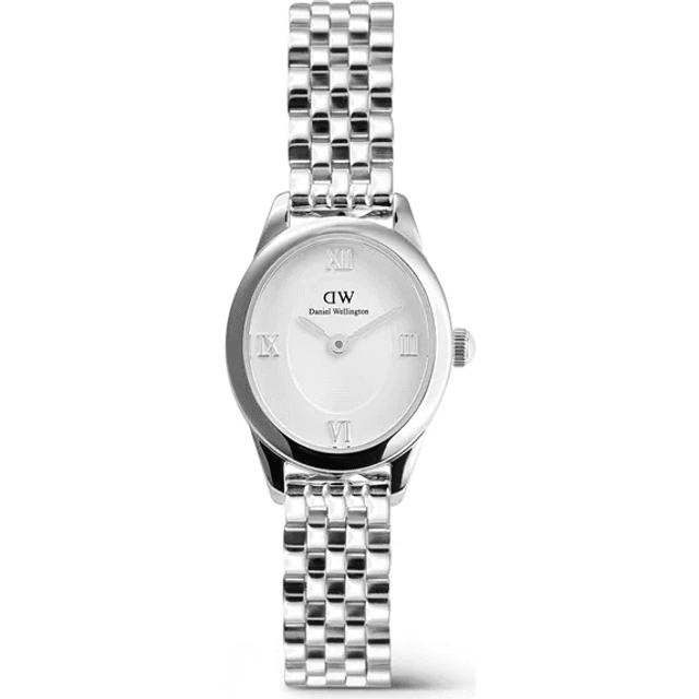 Daniel Wellington Oval Mini S White Quartz