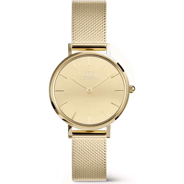 Daniel Wellington Petite 28 Mirror G Quartz Dame m/lænke