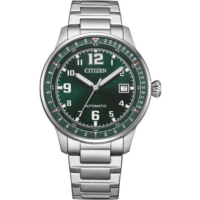 Citizen Automatic NJ0190-51X Herre Analog Mineralglas