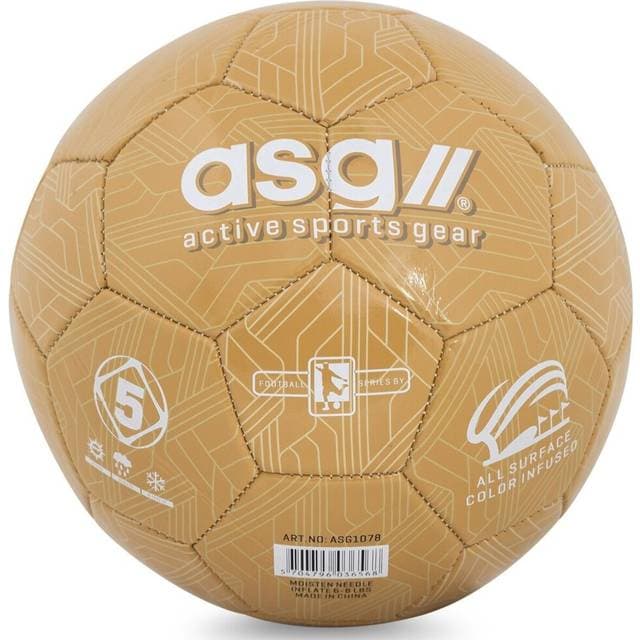 ASG Fodbold Str 5 Guldfarvet