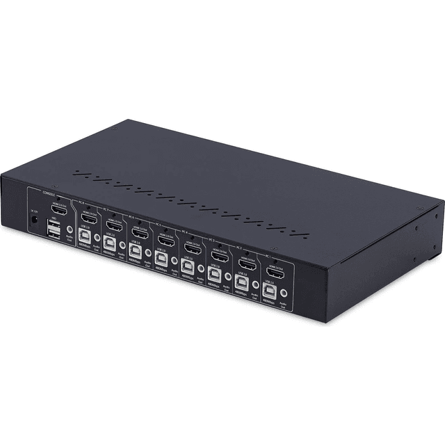 StarTech 8-Port HDMI KVM Switch with 1U Rack Mount Kit 4K 60Hz
