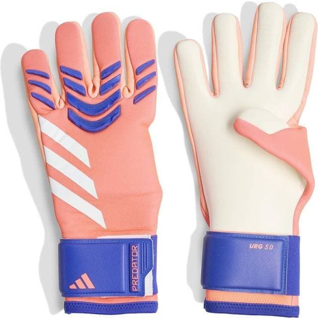 adidas Målmandshandske Predator League Coral Blaze - Orange/Hvid/Blå