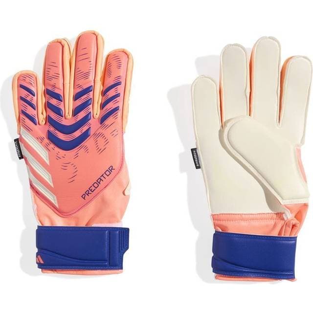 adidas Målmandshandske Predator Match Fingersave Coral Blaze - Orange/Hvid/Blå