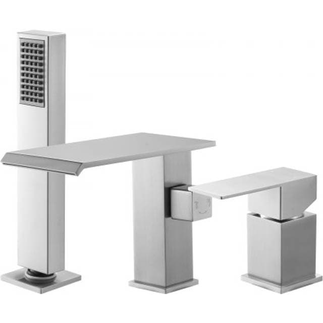 VEVOR Romersk 3-Huls Vandfaldsbadekarsarmatur