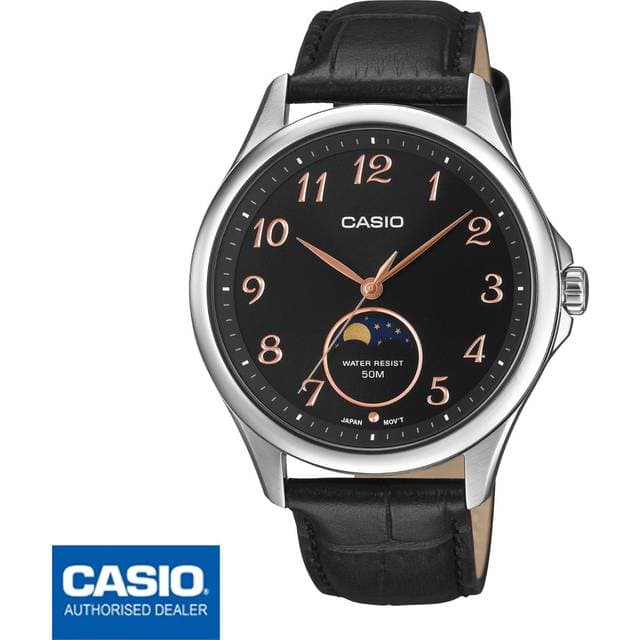 Casio Timeless MTP-M110L-1AVER 43 mm Quartz Mineralglas