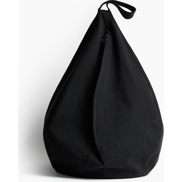 H&M Vasketøjspose i Bomuldscanvas - Sort