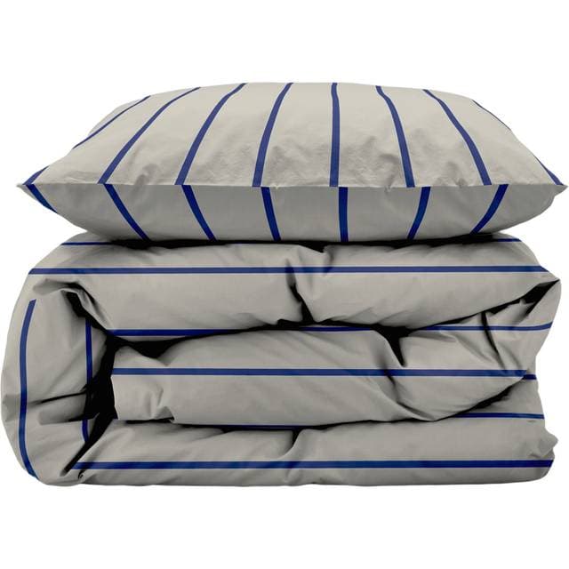 Södahl Echo Sengesæt Bomuld Blå 140x200 cm Dynebetræk Blå