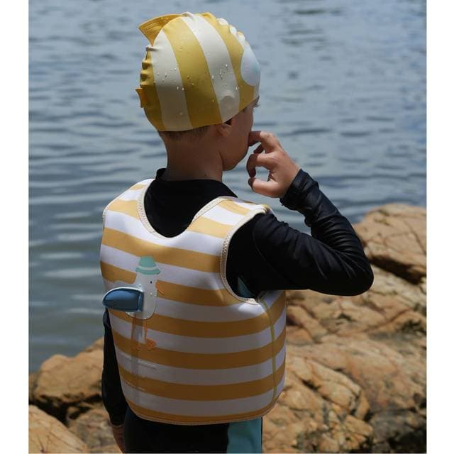 Sunnylife Svømmevest Sid The Seagull Neopren - Gul