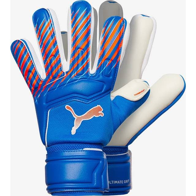 Puma Ultra Pro Jr Målmandshandsker - Ultra Blue/Glowing Red