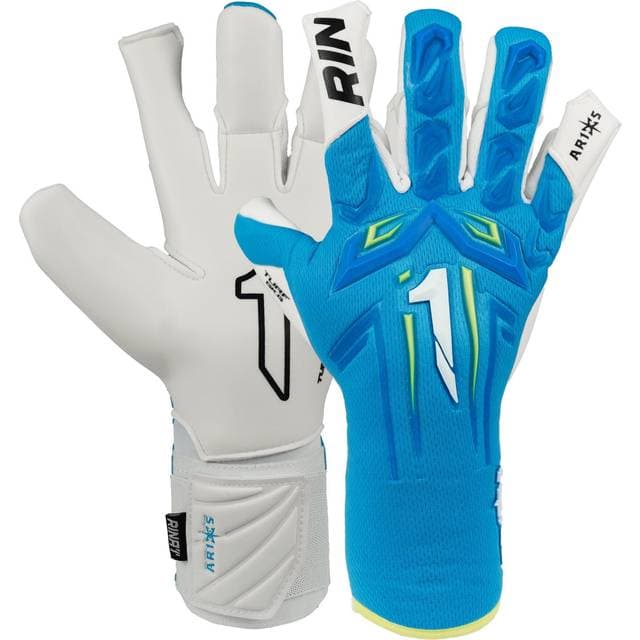 rinat Kid's Goalie Gloves Aries Turf - Bleu