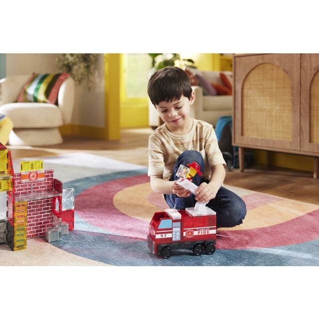 Magna-Tiles Brandstation Med Lys Og Lyd 50 Dele