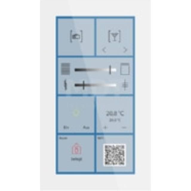 MDT KNX Glas Touch Smart Plus 6 Zoll