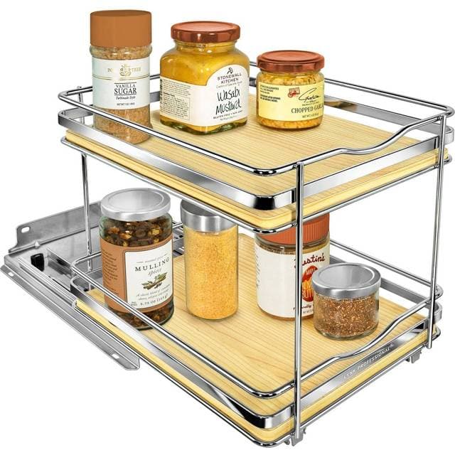 Lynk Professional LitePull Out Spice Rack Organizer