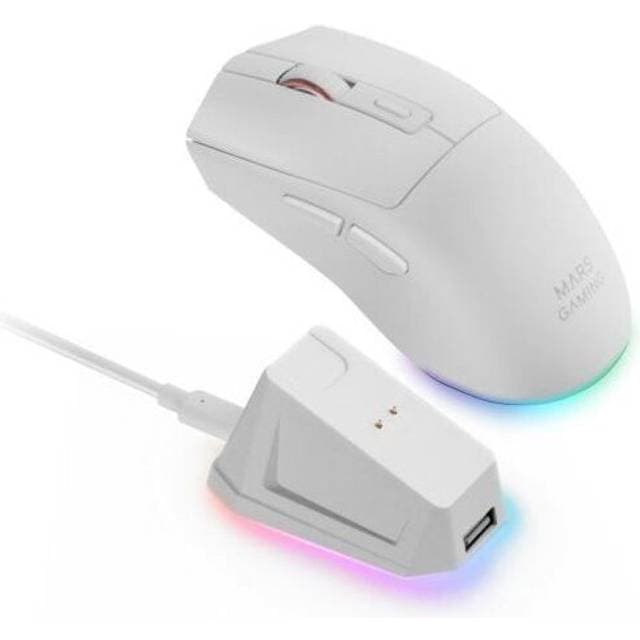 Mars Gaming MM-T3 Ratón Inalámbrico RGB Bluetooth 5.0