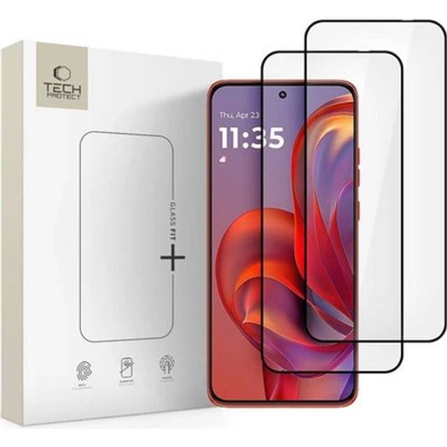 Spigen Tech-Protect Glass Fit 2 Pack Motorola Edge 50 Neo