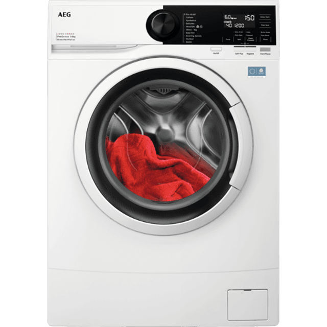 AEG LSR615O62O Vaskemaskine 365 Dages Hvid