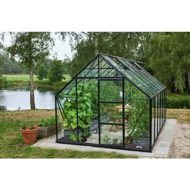 Halls Greenhouses Universal 128 9.9m² Aluminium Glas