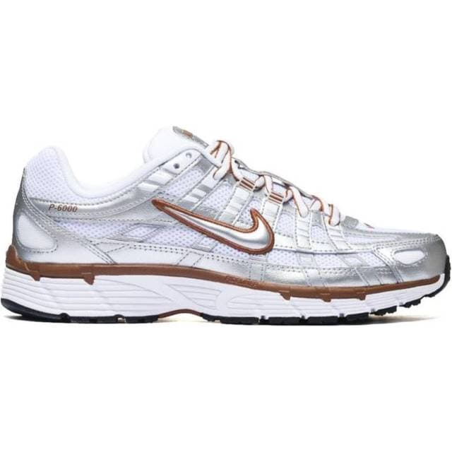 Nike P-6000 - White/Light British Tan/Sail/Metallic Silver