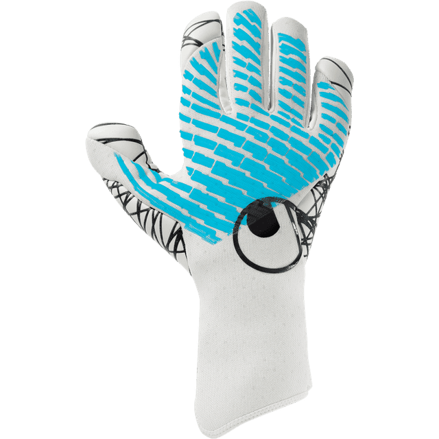 Uhlsport Målmandshandske Fangmaschine CyberTec Ultragrip - Hvid/Turkis/Sort