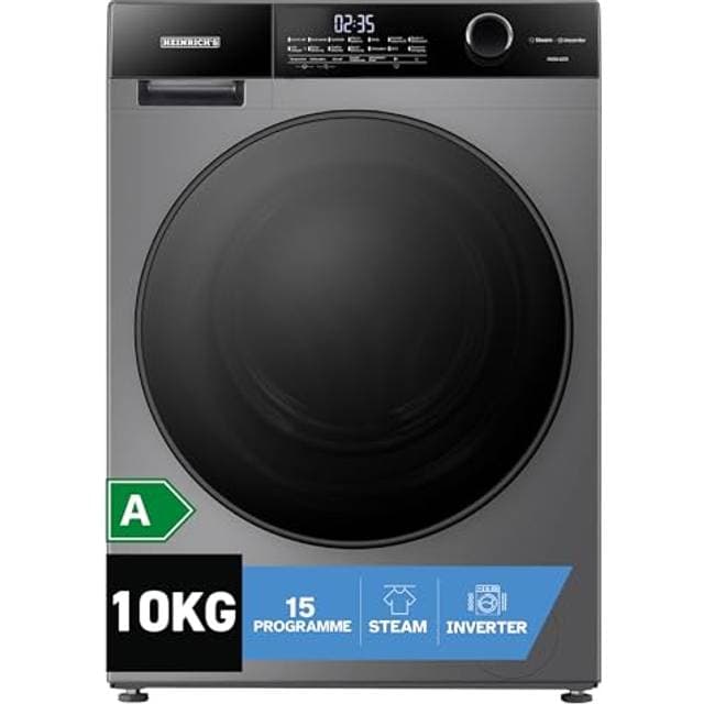 Heinrich s Waschmaschine Steam-Funktion 15 Programme