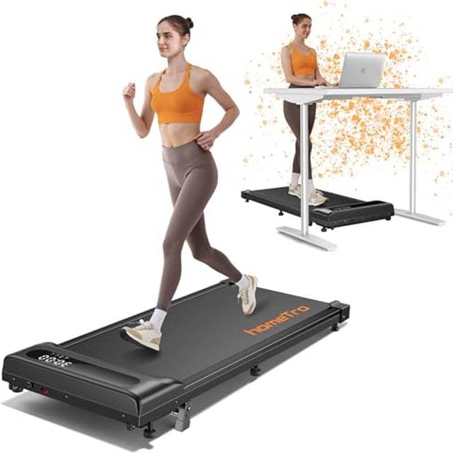 HomeTro Walking Pad Mit Steigung 9% Kompaktes Laufband